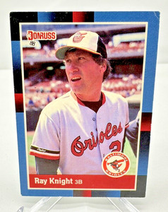 1988 Donruss Ray Knight Baltimore Orioles Baseball Card #108