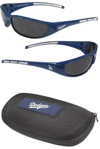 Gafas de sol Los Angeles Dodgers envolventes con estuche rígido (MLB) gafas con licencia - Imagen 1 de 4