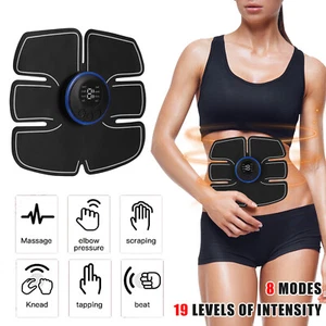 Abdominal ABS Muscle Stimulater Training Toner Fitness Belt Stimulator 8 Modes  - Picture 1 of 9