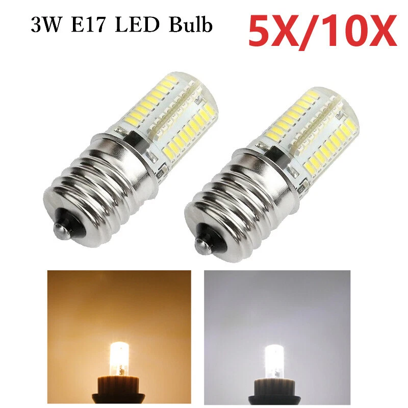 5/10pcs E17 C9 LED Light Microwave Bulb 3014 SMD Lamp cool white warm white 110V - Image 1 of 4