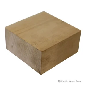 Basswood Bowl Platter Turning Blank Carving Lumber Kiln Dried Wood 6" x 4" - Picture 1 of 3