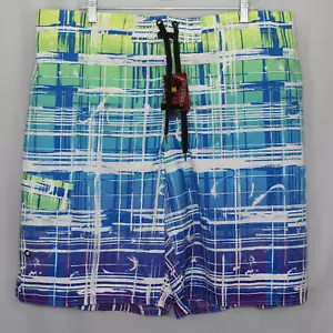 Pantalones Cortos de Natación Joe Boxer Grandes Para Hombre Multicolor Escotilla Cruzada Talla 2XL - Imagen 1 de 10