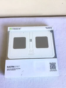 New White Trident Case Electra Series Dual Qi Technology Wireless Charging Pad - Picture 1 of 2