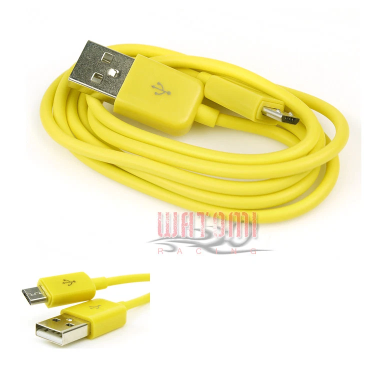 50X 3FT MICRO USB DATA SYNC CHARGER CABLE YELLOW NOKIA LUMIA 1020 LG OPTIMUS G2 - Image 1 of 1