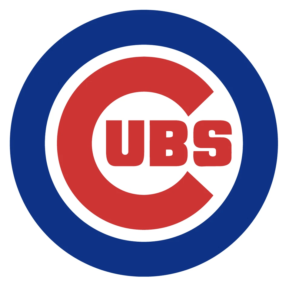 Calcomanía Chicago Cubs ~ Pegatina de pared de vinilo para automóvil - Pared, pequeña a XLarge Foto 1 de 1