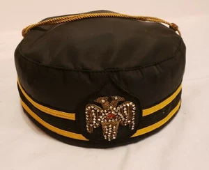Masonic 32nd Degree Vintage Double Eagle Scottish Rite/Plus Fez Hat Reduced - Picture 1 of 7