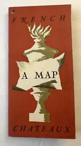 Castillos franceses vintage de principios de 1960 un mapa ruinas medievales monumentos etc. - Imagen 1 de 17