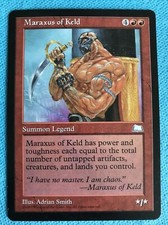 Magic MTG - Maraxus of Keld X1- NM -Weatherlight - English - Rare