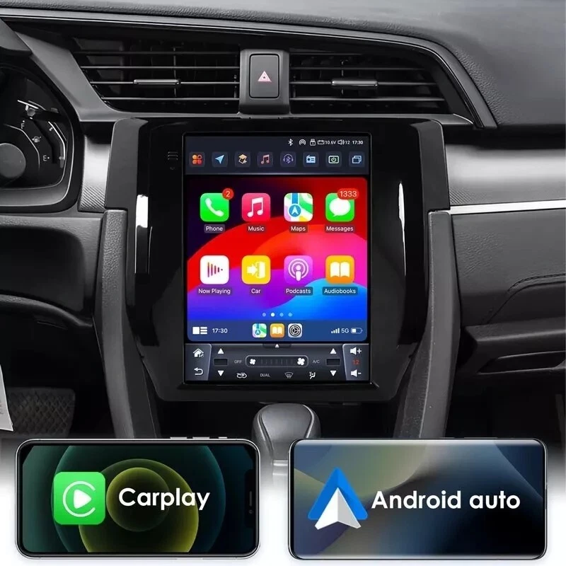 9.7" Screen Radio For Honda CIVIC 2016-2020 Car Stereo GPS Navi Android 13 WiFi — 第 1/4 张图片