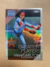 Steve Carlton ~ 2019 Topps CHROME 150 Years of Baseball "Players"  #150C-8