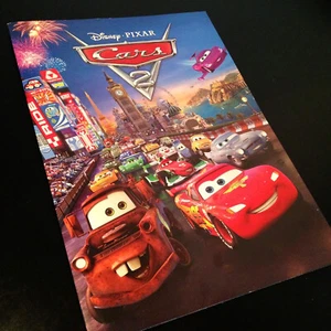 JUEGO DE 4 LITOGRAFÍAS EDICIÓN LIMITADA TIENDA DISNEY COCHES PIXAR 2 CON CARPETA 2011 - Imagen 1 de 5