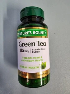 Nature's Bounty Herbal Health Green Tea Extract Capsules, 315 mg, 100 ct - Picture 1 of 1