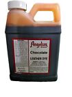  1 Pint Angelus Chocolate Leather Dye Shoes Boots Belts Coats 
