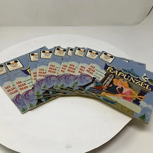 ONE! 1970 VINTAGE THE STORY OF RAPUNZEL 346 DISNEY READ ALONG BOOK only RA-20 - Picture 1 of 8