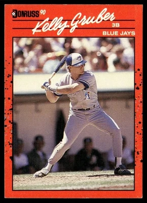 1990 Donruss Kelly Gruber Toronto Blue Jays #113 - Image 1 of 2