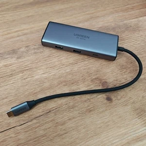 USB-C Hub HDMI Power USBC Ugreen Multifunction Adapter 8K 30Hz Model CM498 - Afbeelding 1 van 5