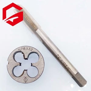 5/16-32 UNS Tap and 5/16-32 UNS Die HSS Right Hand Tap+ Die Set 5/16-32UNEF - Picture 1 of 4