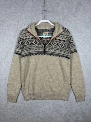 Triple Five Soul Sweater Mens L Fair Isle Knit Pullover Wool Blend - Image 1 of 4