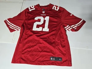 Vintage SF 49ers Frank Gore #21 Red Nike Jersey Size XXL - Picture 1 of 18