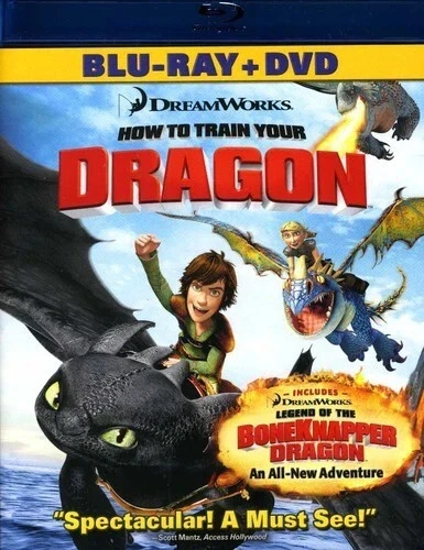 How To Train Your Dragon ~ Blu-ray + DVD 2014 - Image 1 of 1