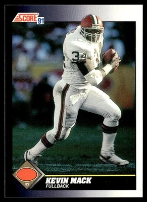 1991 Score Kevin Mack Cleveland Browns #470 - Image 1 of 2