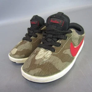 Nike SB Stefan Kostan Toddler Skate Shoes Camo Red Swoosh Sneakers Size 7C - Picture 1 of 9