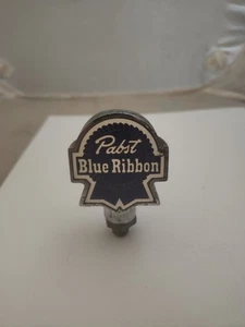 Vintage Pabst blaues Band Bier Zapfhahn Marker Kugel Knopf Griff PBR Milwaukee WI - Bild 1 von 4
