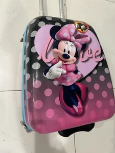 American Tourister Disney Minnie Mouse Kid's Roller Luggage Bag 17 Inches - Picture 1 of 8