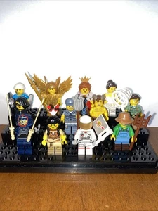 Lego Minifigures (LOT) 71011 Series 15 12 Figures With Display Case - Picture 1 of 14