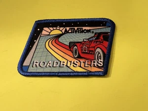 Atari Video Game Vintage 80's Activision Patch - 2600 Roadbusters - Enduro - Picture 1 of 2
