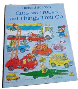 Cars and Trucks and Things That Go by Richard Scarry (Paperback, 2010) - Picture 1 of 1