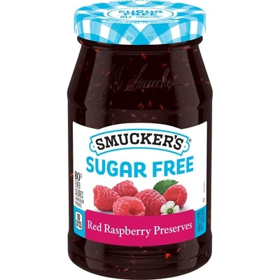 Smucker's Sugar Free Red Raspberry Preserves, 12.75 Ounce - Image 1 of 4