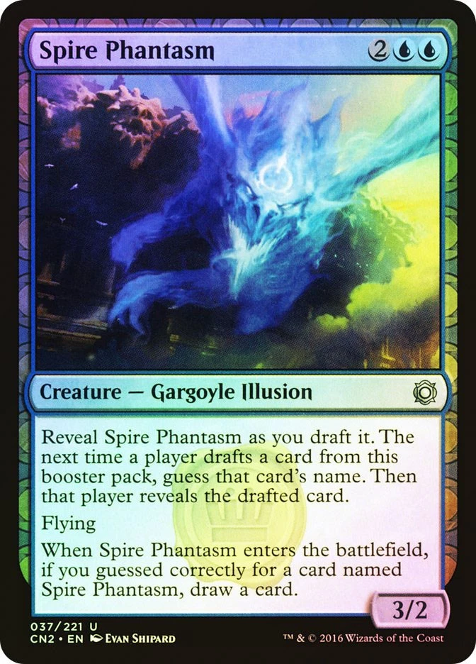 MTG FOIL Spire Phantasm  - Conspiracy: Take the Crown #037 - Image 1 of 1