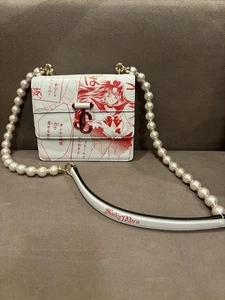 Sailor Moon JIMMY CHOO Collaboration Sailor Mars Varenne Shoulder Bag From Japan - Picture 1 of 9