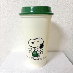 STARBUCKS PEANUTS 2025 JOE KIND SNOOPY Reusable Cup White 16oz 473ml / 65 - Picture 1 of 1