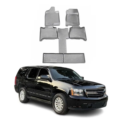 Tapetes OMAC forro para GMC Yukon 2006-2014 gris TPE para todo tipo de clima 6 piezas Foto 1 de 4