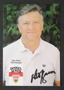 15455 Otto Baric VfB Stuttgart 1985/86 Autogrammkarte original signiert - Picture 1 of 2