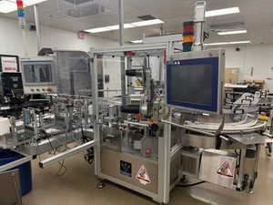 Aesus Premier Wrap 040 Wrap Around Etikettierer mit Optel Vision System - Bild 1 von 12