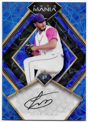 2023 Wild Card Automania - Diamond Lazers Blue /5 - Luis Curvelo Astros #AM-TH44 - Image 1 of 2