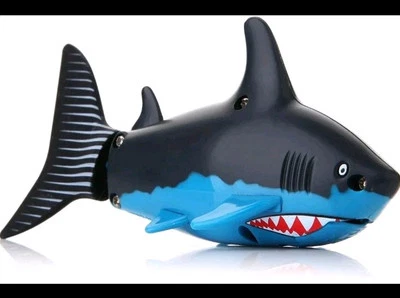 Remote Control RC Micro Shark Robo Fish Bath/Aquarium Toy Black - Image 1 of 4