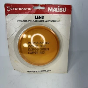 Intermatic Malibu LV293A Well Light Colored Lens Red LV103  LV105 LV172 - Picture 1 of 4