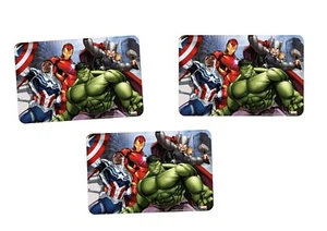 3er Set Avengers Tischunterlage Tischset Platzdeckchen Malunterlage 43 x 28 cm - Picture 1 of 1