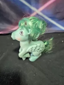 1983 G1 My Little Pony Medley Melody Pegasus Vintage Hasbro Green Music Notes - Bild 1 von 4