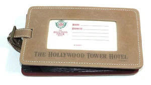 Walt Disney World Der Hollywoodturm des Terrors Fotoalbum Leder Kofferanhänger - Bild 1 von 12