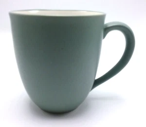 VTG. NORITAKE Colorwave Coffee Mug 8 oz. Sage GREEN Stoneware Tea Cup Indonesia - Picture 1 of 6