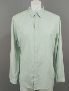 Calvin Klein Men Shirt, Size L, Green, 100% Cotton - Picture 1 of 4