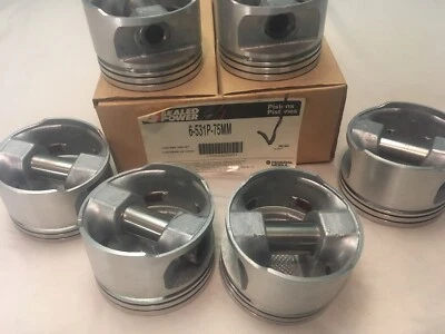 Juego de pistones de motor Federal Mogul 531P-75MM .030 para GM Chevrolet Buick 1987 2,8 L Foto 1 de 4