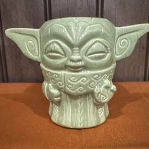 Star Wars Geeki Tiki Mandalorian The Child Tiki Mug Baby Yoda Gift Mug 16 oz - Picture 1 of 9