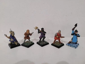 Warhammer Citadel Bretonnians x5 metal - Picture 1 of 5