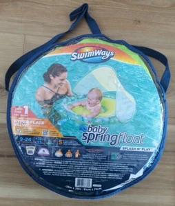 Swimways Baby Spring Float with Hyper-Flate Valve - Splash N Play NWT  - Picture 1 of 5
